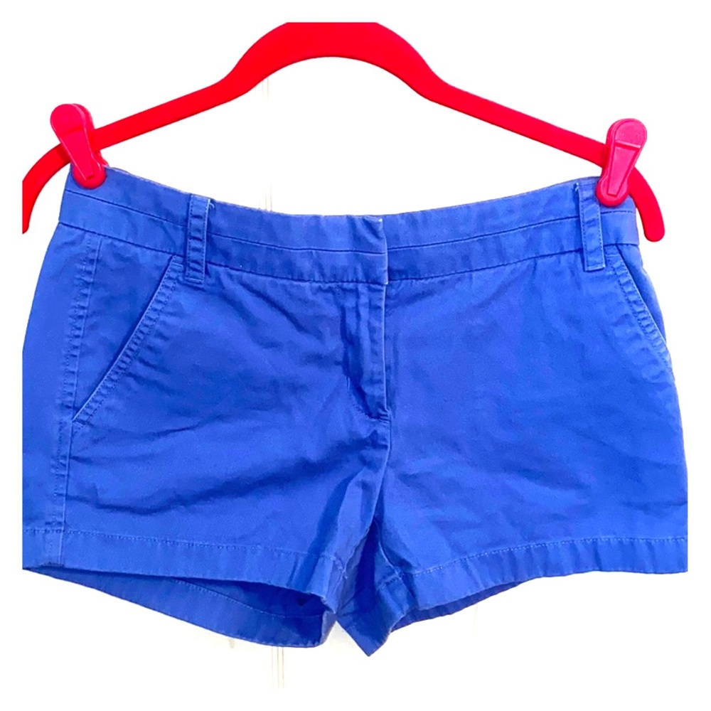 Blue JCREW Chino Shorts